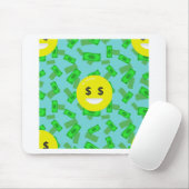 geld met emoji muismat (Met muis)