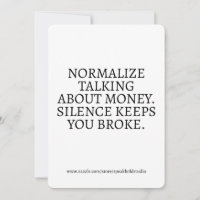 Geld Mindset Motivatie Kaart, Cadeau voor Meisje B