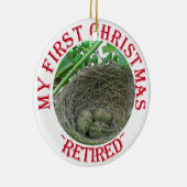 Geld Nest Eieren Keramisch Ornament (Rechts)