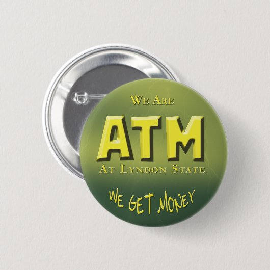 Geld ophalen ronde button 5,7 cm (Voorkant /achterkant)