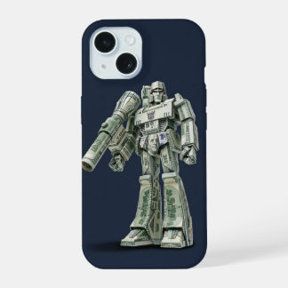 Geld Origami Mega Tron Robot iPhone 15 Case
