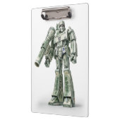 Geld Origami Mega Tron Robot Klembord (Links)