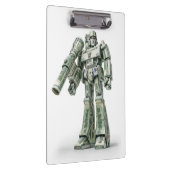 Geld Origami Mega Tron Robot Klembord (Rechts)