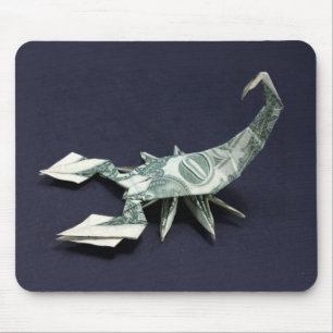 Geld Origami Schorpioen Muismat
