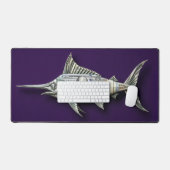 Geld Origami Zwaardvis Bureaumat (Keyboard & Muis)