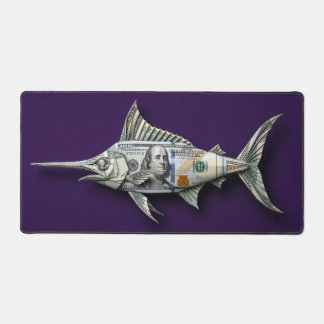 Geld Origami Zwaardvis Bureaumat