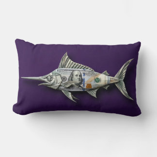 Geld Origami Zwaardvis Kussen