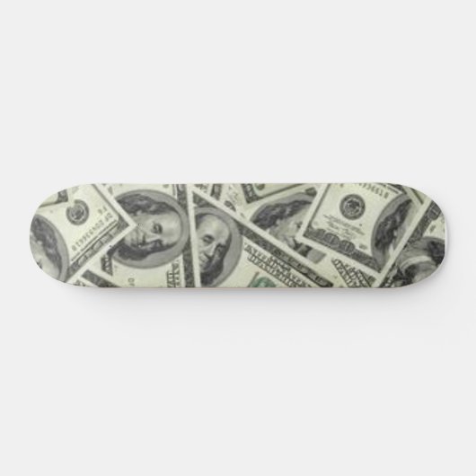 geld persoonlijk skateboard (Horizontaal)