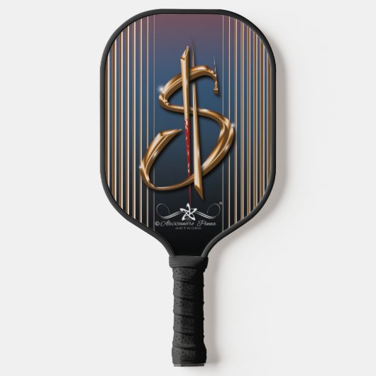 GELD PICKLEBALL PADDLE (Voorkant)