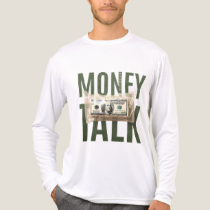 Geld Praat Hustle Grunge Cash Grafisch Tri-Blend Shirt