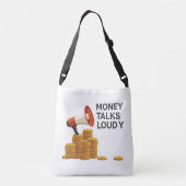 GELD PRAAT LUID - CROSSBODY TAS (Achterkant)