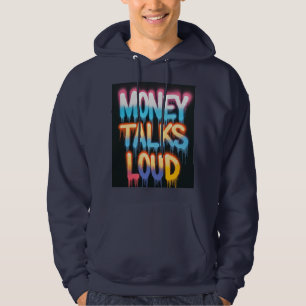 Geld praat luid hoodie