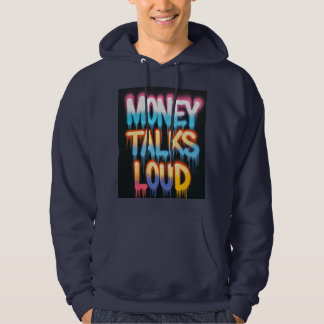 Geld praat luid hoodie