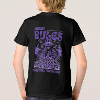 Geld regeert – Illustratie van macht en rijkdom Tri-Blend Shirt