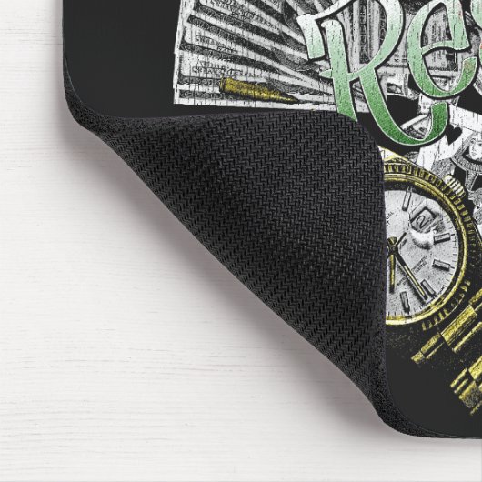 Geld & Respect - Stedelijk Ontwerp Muismat (Hoek)