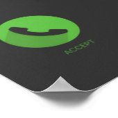 Geld roept Motivatie Poster (Hoek)