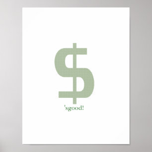 Geld. Sgood! Poster