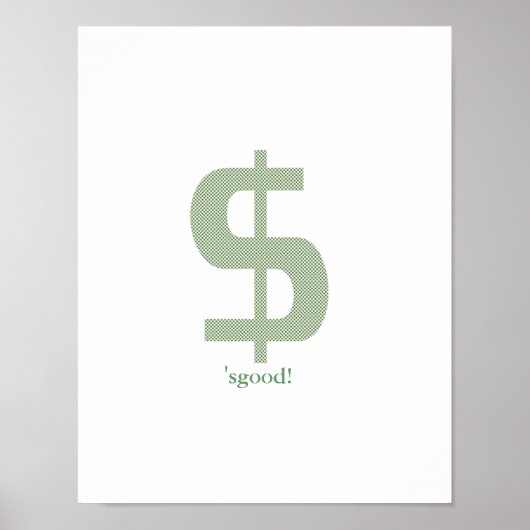 Geld. Sgood! Poster (Voorkant)