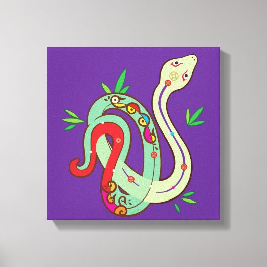 Geld slang canvas afdruk (Voorkant)