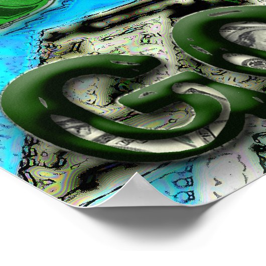 Geld Talks, Mine zegt goed tot ziens Poster (Hoek)