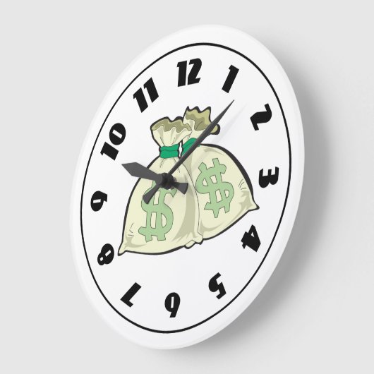 Geld Tassen Klok (Hoek)