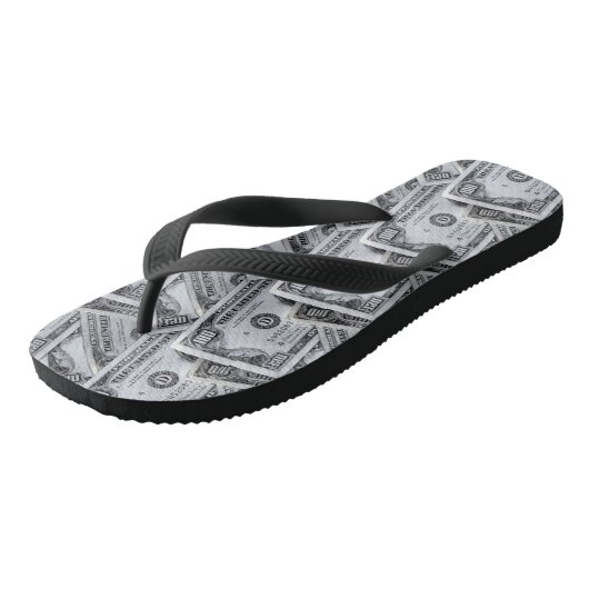 Geld Teenslippers (Schuin)
