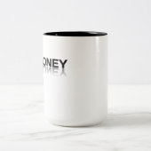 Geld Tweekleurige Koffiemok (Center)