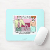 Geld van de Muismat van Victoria Secret Cartoon (Met muis)