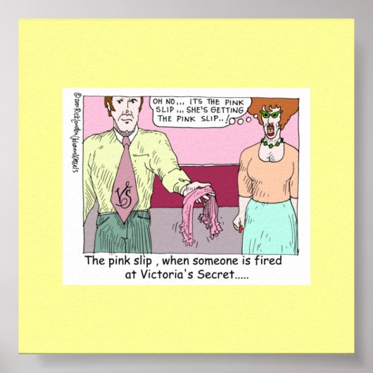 Geld van het Poster van Victoria Secret Cartoon (Voorkant)