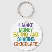 Geld verdienen sleutelhanger (Voorkant)