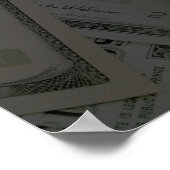 Geld verdienen terwijl je slaapt of werkt totdat j poster (Hoek)