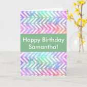 Geld Verjaardag Kaart (Gele Bloem)