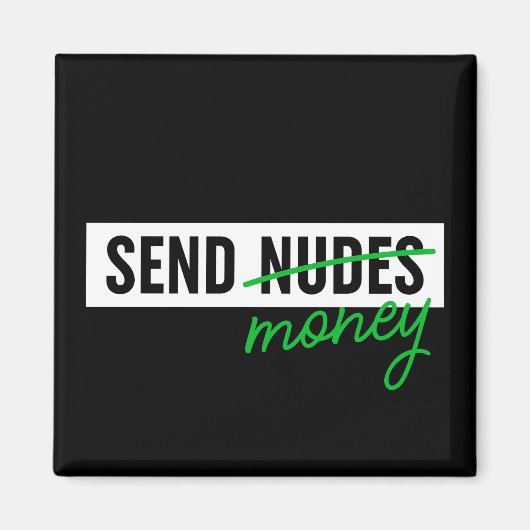 Geld verzenden magneet (Voorkant)