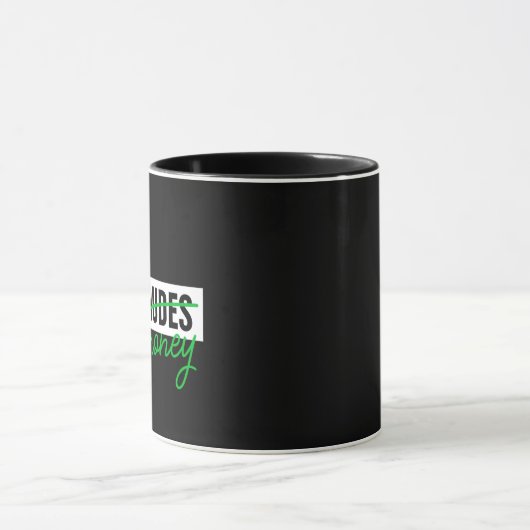 Geld verzenden mok (Midden)