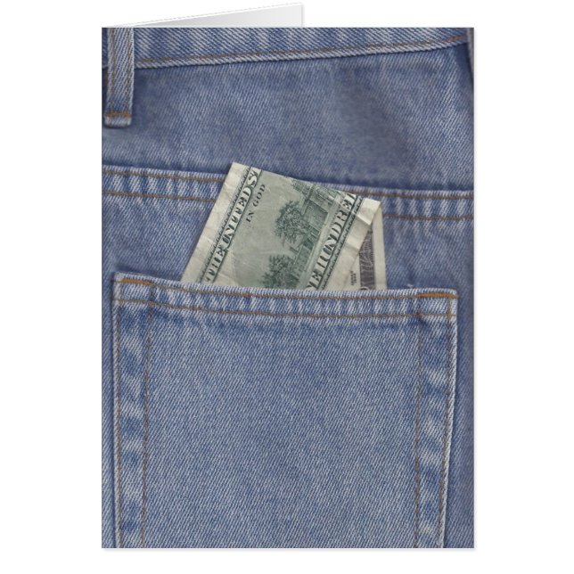 GELD VOOR GIFT-KAART IN UW POCKET (Voorkant)