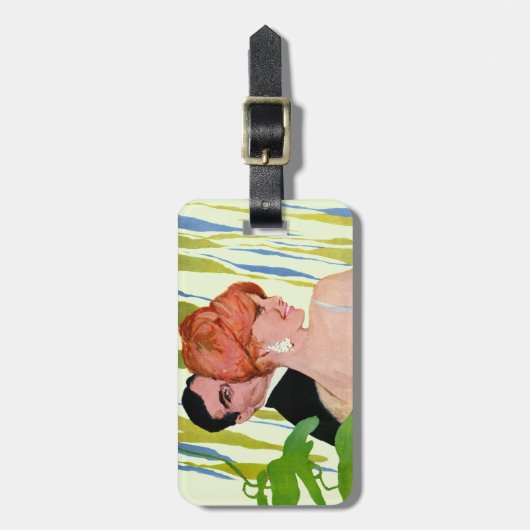 Geld voor haar bagagelabel (Voorkant verticaal)