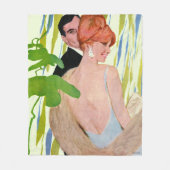 Geld voor haar fleece deken (Voorkant)