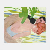 Geld voor haar fleece deken (Voorkant (Horizontaal))