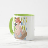 Geld voor haar mok (Voorkant links)