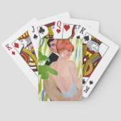 Geld voor haar speelkaarten (Achterkant)