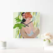 Geld voor haar vierkante klok (Huis)