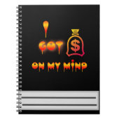 Geld voor mij notitieboek (Voorkant)