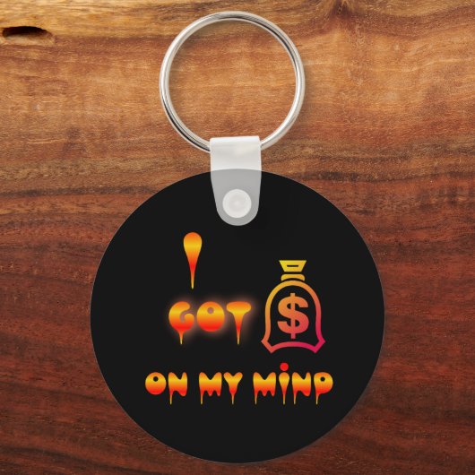Geld voor mij sleutelhanger (Voorkant)