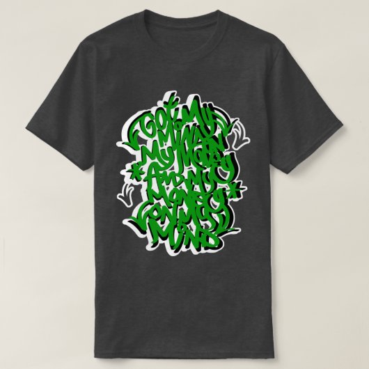 Geld voor mij t-shirt (Design voorkant)