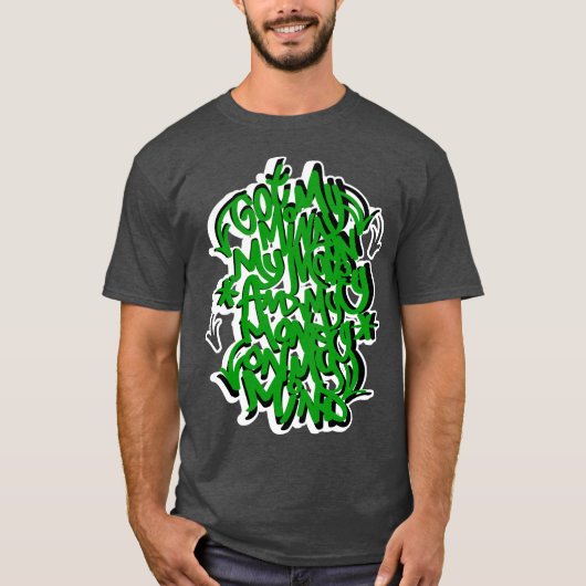 Geld voor mij t-shirt (Voorkant)