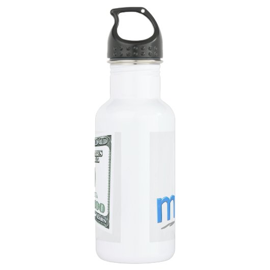 Geld Waterfles (Achterkant)