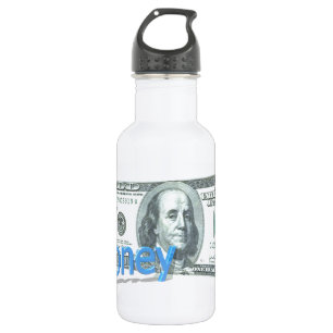 Geld Waterfles