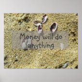 Geld zal alles doen wat gezegde poster kan (Voorkant)