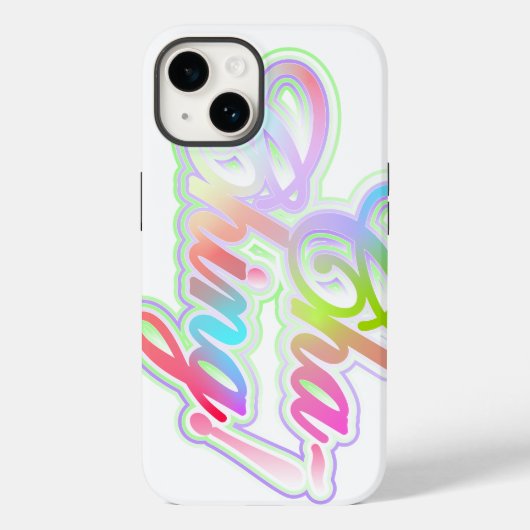 Geld Zegen Typografie Kunst Case-Mate iPhone Case (Achterkant)