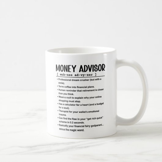 Geldadviseur Koffiemok (Rechts)